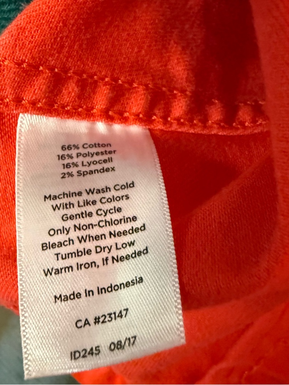 Talbots Bright Red Utility Jacket Structured Button Front Layer Size XL - Picture 12 of 13
